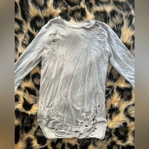 Long Top / Dress , Distressed